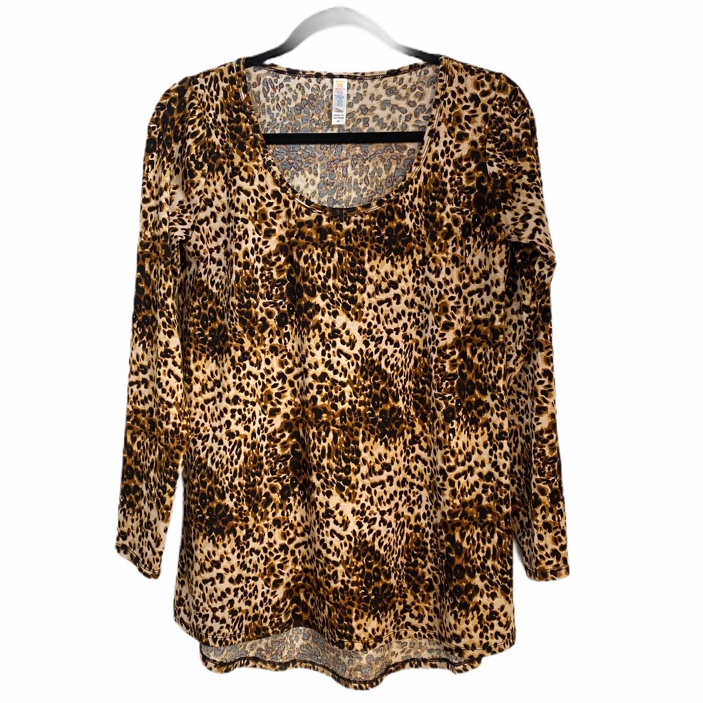 Leopard Catimal Long Sleeve top.